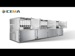 Dev buz makineleri buz harikaları yaratıyor.