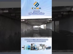 ICEMA Endüstriyel kutu buz makinesi buz dağıtımında