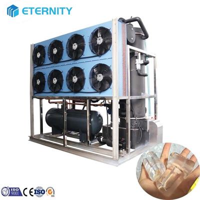 10 Ton / 24H Ticari Buz Tüpü Yapım Makinesi Otomatik