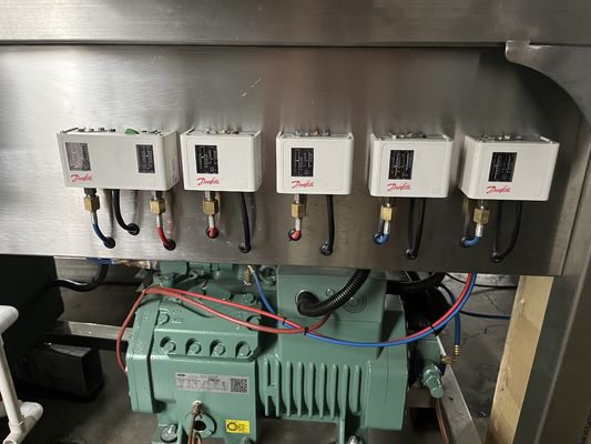 5T/24H Endüstriyel Buz Küpü Makinesi Paslanmaz Çelik 304