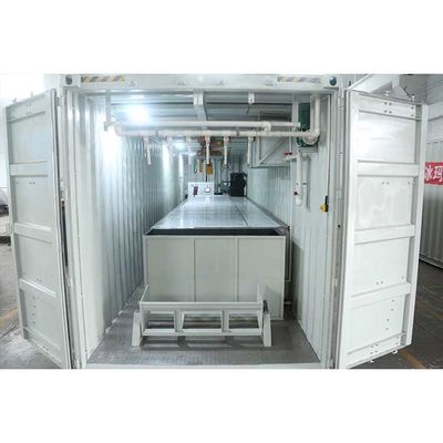 10t/24h Konteyner Buz Makinesi Endüstriyel Blok Buz Makinesi R404a R22
