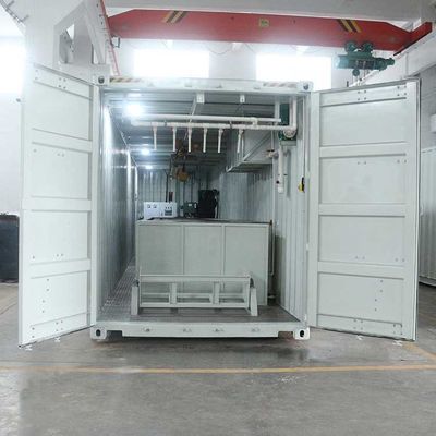 10t/24h Konteyner Buz Makinesi Endüstriyel Blok Buz Makinesi R404a R22