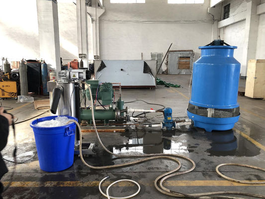 3T / 24H Bulamaç Buz Makinesi Deniz Ürünleri İçin Buz Yapma Makinesi