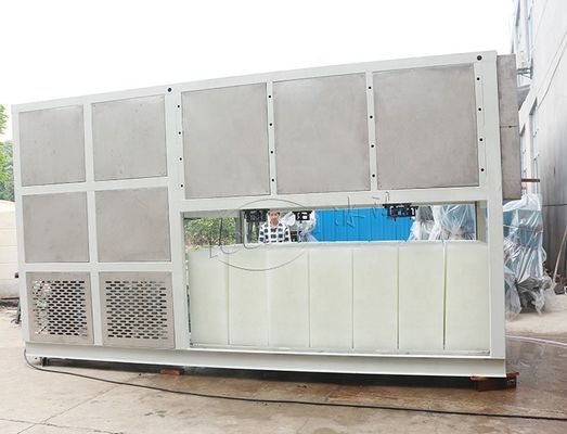 20 Ton Doğrudan Soğutma Buz Tuğla Yapma Makinesi Endüstriyel