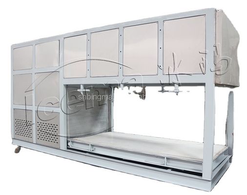 İyi fiyat 5000KG 5T Doğrudan Soğutma Bloğu Buz Makinesi CE 1800W çevrimiçi
