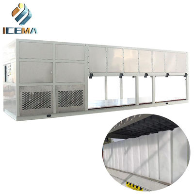 İyi fiyat Tatlı Su 10T Endüstriyel Blok Buz Makinesi Makinesi 10000kg 10T / 24H çevrimiçi