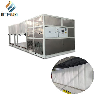 Endüstriyel 15T Doğrudan Soğutma Bloğu Buz Makinesi 118KW