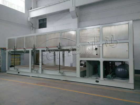 Endüstriyel 15T Doğrudan Soğutma Bloğu Buz Makinesi 118KW