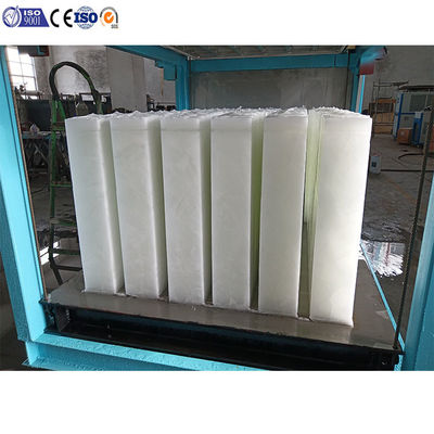6450*2360*2530mm L*W*H Gündelik Kapasite 1-10 Ton için Kuru Buz Bloku Yapma Makinesi