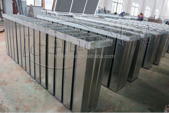 Salamura Tipi Endüstriyel 10 Ton Buz Blok Yapma Makinesi 380V
