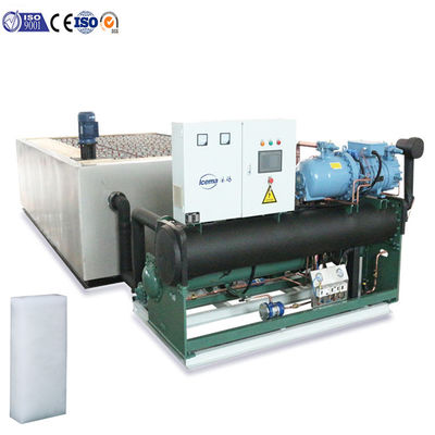 15 Ton Endüstriyel Büyük Buz Blok Yapma Makinesi 19.75KW