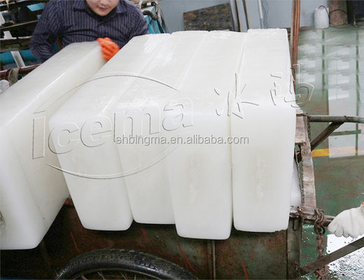 15 Ton Endüstriyel Büyük Buz Blok Yapma Makinesi 19.75KW