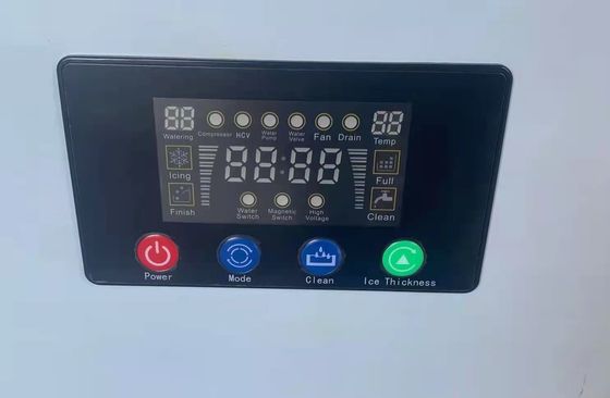 36kg / 24H Küçük Ticari Otomatik Buz Küpü Yapma Makinesi