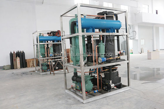 Icema Çin'de yapılmış yüksek üretim buz tüpü yapım makinesi