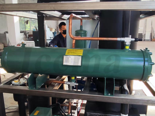 15 Ton / 24H Ticari Tüp Buz Yapma Makinesi Paslanmaz Çelik