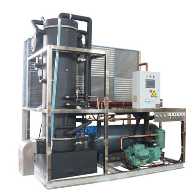 İyi fiyat Otomatik Tüp Buz Makinesi 10T / 24H Çiftlik Denizinde Gıda Balık Barı İçin Ticari çevrimiçi