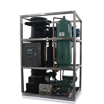 Yüksek Kalite Özel Toptan 2T/24H Küçük Kuru Tüp Buz Makinesi Soğuk İçecek Tüp Buz Makinesi Satılık
