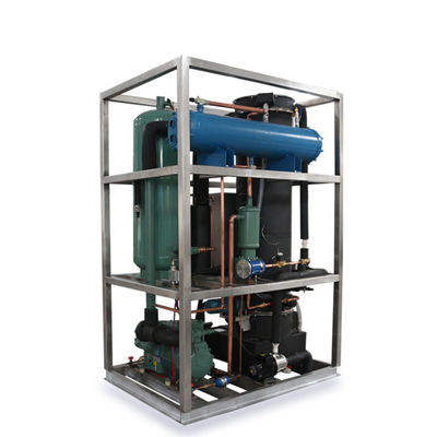 Yüksek Kalite Özel Toptan 2T/24H Küçük Kuru Tüp Buz Makinesi Soğuk İçecek Tüp Buz Makinesi Satılık