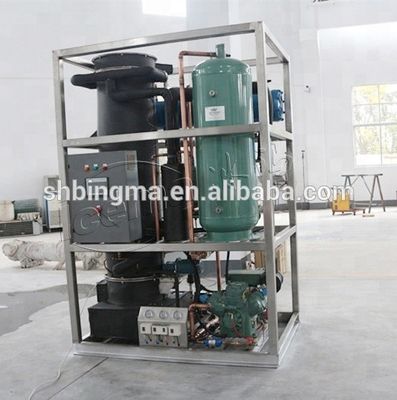Dondurma fabrikasında kullanılan buz tüpü makinesi / sıcak satış endüstriyel buz tüpü makinesi