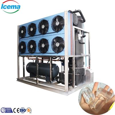 10 Ton / 24H Ticari Buz Tüpü Yapım Makinesi Otomatik