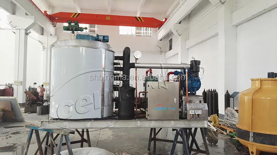 5T 8T 10T Tatlı Su Yaprak Buz Makinesi 15T 20T 25T 30T Endüstriyel Yaprak Buz Makineleri