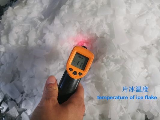 Buz Depolu 2T Tatlı Su Yaprak Buz Makinesi 380V / 220V