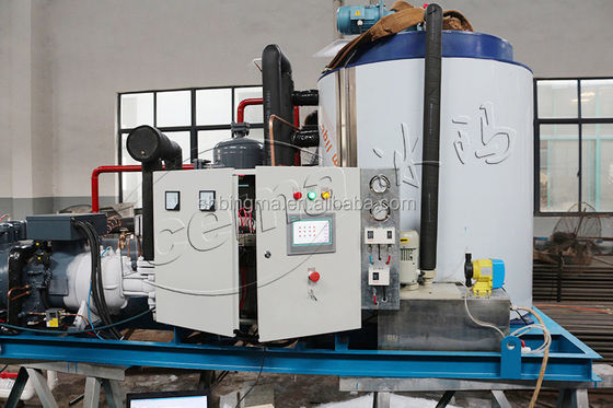 20 Ton Endüstriyel Tatlı Su Yaprak Buz Makinesi 220V