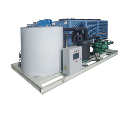 Tam Otomatik 25T/H Tatlı Su Yaprak Buz Makinesi 380V