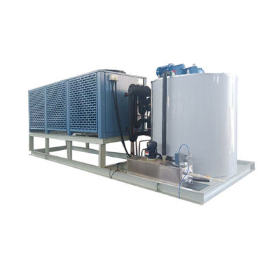 Tam Otomatik 25T/H Tatlı Su Yaprak Buz Makinesi 380V