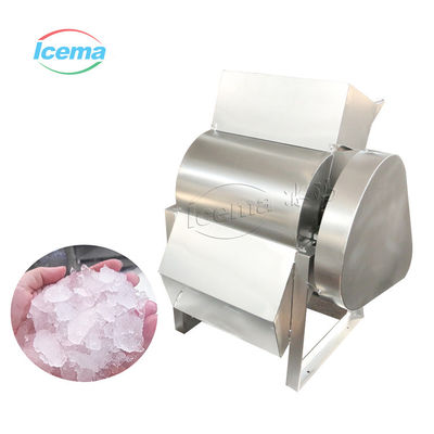 Ticari Elektrikli Buz Kırma Makinesi Otomatik 200kg / Dak