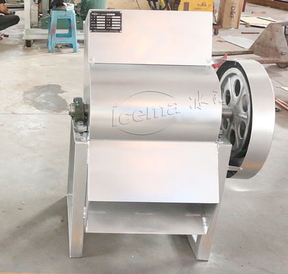 İyi fiyat Paslanmaz Çelik Buz Kırma Makinesi 200kg / Dak Elektrikli Dış Mekan çevrimiçi