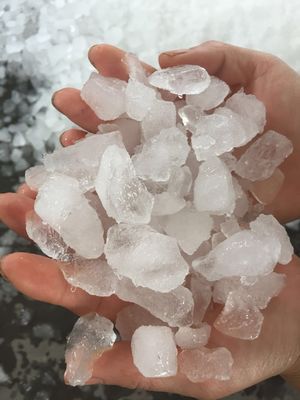 Meyve Suyu Restoranı Ticari İçin Paslanmaz Çelik Parçacıklar Buz Kırma Makinesi