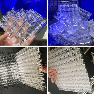 80kg / 24H Ice Cube Maker Makinesi Ticari Ev Restoran Dükkanı İçme Barı İçin Otomatik