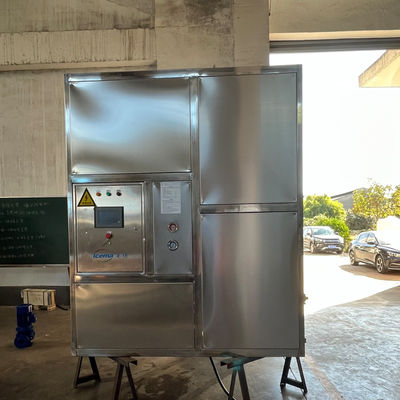 2T/24H Ice Cube Endüstriyel Makine Çiftlikleri / Üretim Tesisi / Fabrika