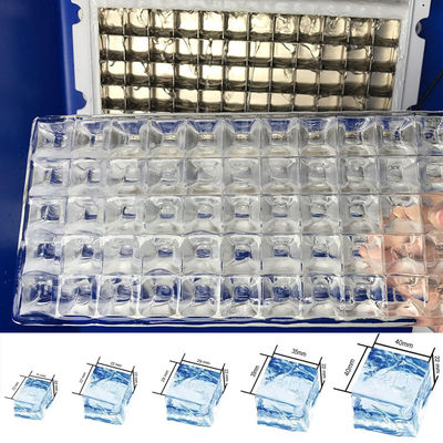 Soğutucu R404a Endüstriyel Buz Küpü Makinesi 41kg Buz Küpü Üretimi