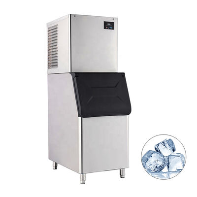Ticari soğutucu R404A için gelişmiş 500 kg otomatik küp buz makinesi