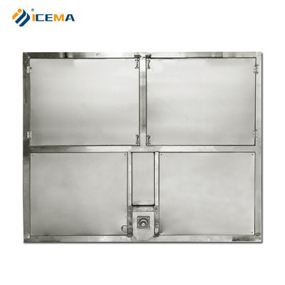 Endüstriyel 5 ton 10 ton buz küpü yapma makinesi ICEMA'dan 19X21X6 buz ızgara numarası ile