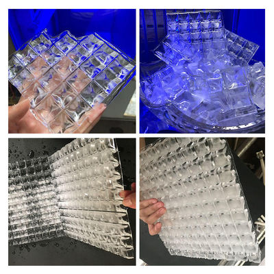 Endüstriyel 5 ton 10 ton buz küpü yapma makinesi ICEMA'dan 19X21X6 buz ızgara numarası ile