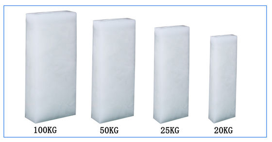 500 kg/gün-50 ton/gün Hava soğutmalı kondansiye ile Otomatik Suyunç Bloku Buz Makinesi
