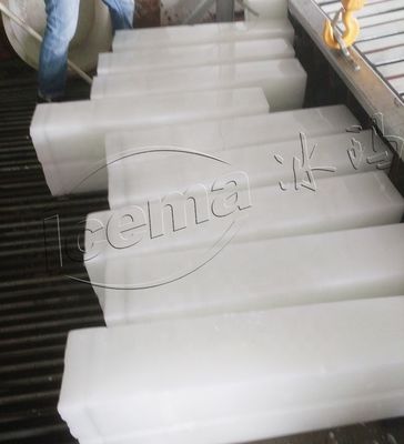 2000 KG Hava soğutmalı konteyner blok buz makinesi yüksek üretkenlik ve rekabetçi