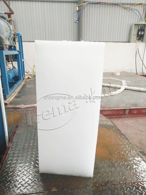 ICEMA 1T-20T/24H Büyük endüstriyel buz üretimi için doğrudan soğutma bloğu buz makinesi