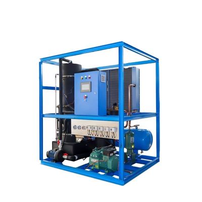 Endüstriyel 1 tonluk boru buz makinesi 4600W doğrudan güç