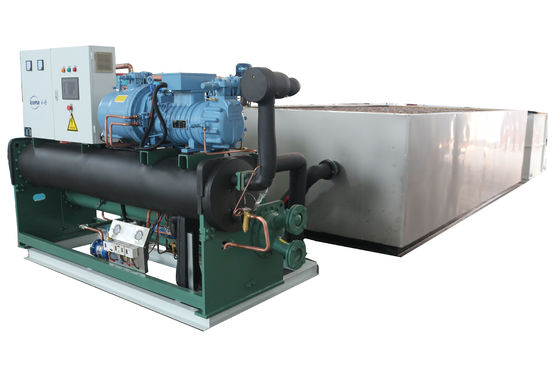 600 KG Enerji Madenciliği İşlemleri için Endüstriyel Buz Bloku Buz Makinesi