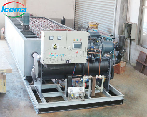 600 KG Enerji Madenciliği İşlemleri için Endüstriyel Buz Bloku Buz Makinesi