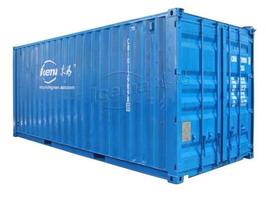 RefComp Kompresör 31.25KW 8T Konteyner Blok Buz Makinesi Liman ve Rıhtım için çıkarılabilir