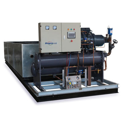 Emerson 62.7KW 2024 Özelleştirme Endüstriyel Buz için 15 tonluk Blok Buz Makinesi