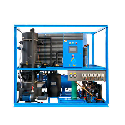 Endüstriyel Sıcak Buz Makinesi 2 Ton Tüp Buz Kapasitesi ve 2460*1575*1850mm Boyutlu