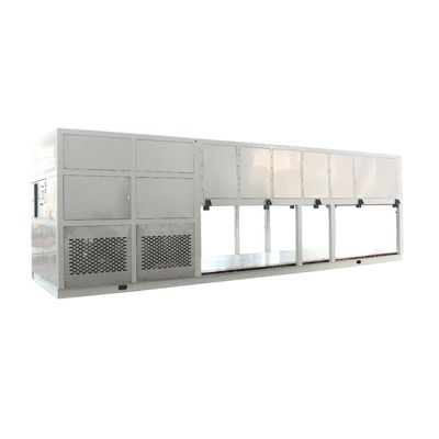 Tasarım 15 Ton Endüstriyel Buz Makinesi Doğrudan Soğutma Bloku Buz B 320x120x800 mm