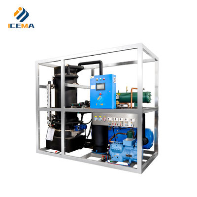 5 tonluk boru buz makinesi paslanmaz çelik BMT50 2750*1650*2520mm boyutunda ürünler için