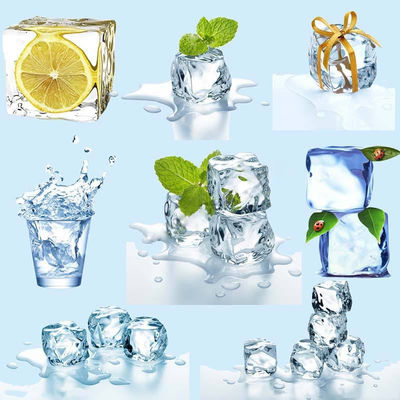 Ticari Ice Cube buz makineleri günlük 900KG çıkışı ile yemek endüstrisinde, otellerde, barlarda, ulaşımda kullanılır